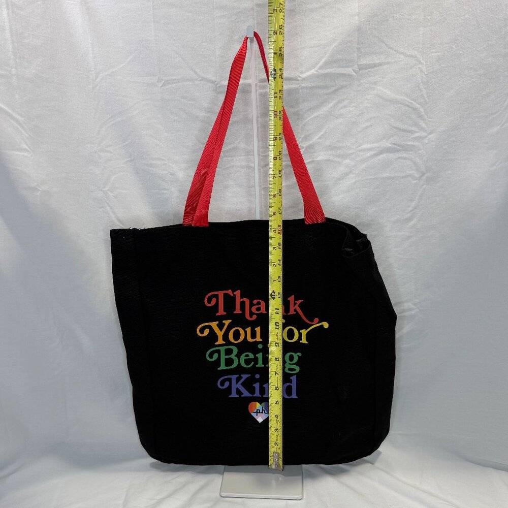 Bundle Pride Black/Red Tote & Rainbow Crochet Crossbody with Fringe, The Sak - Picture 5 of 15